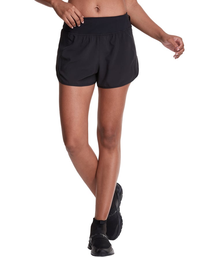 Pantalones Cortos Champion Mujer - Sport 3 ( Negras ) 1735082-PC